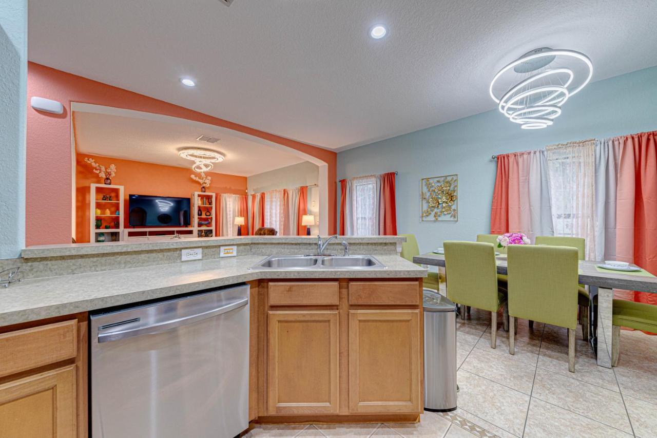 Affordable 4 Bedroom Luxury Villa Near Disney/Private Pool/Arcade/Game Room Орландо Экстерьер фото