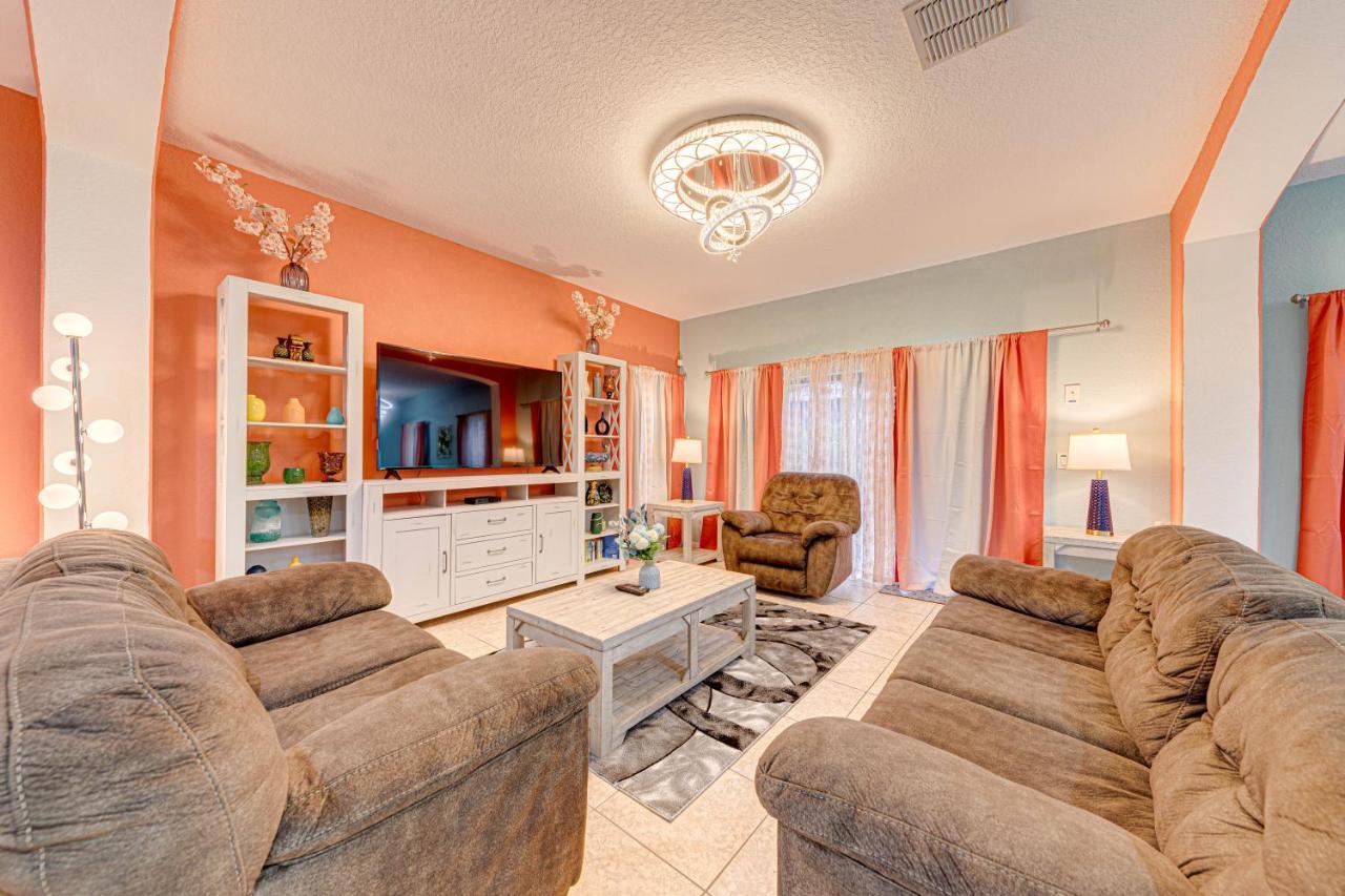 Affordable 4 Bedroom Luxury Villa Near Disney/Private Pool/Arcade/Game Room Орландо Экстерьер фото