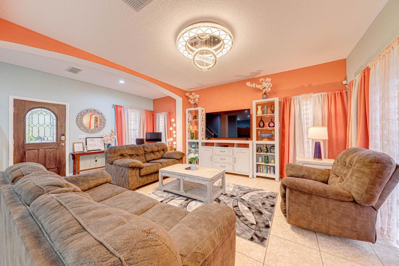 Affordable 4 Bedroom Luxury Villa Near Disney/Private Pool/Arcade/Game Room Орландо Экстерьер фото
