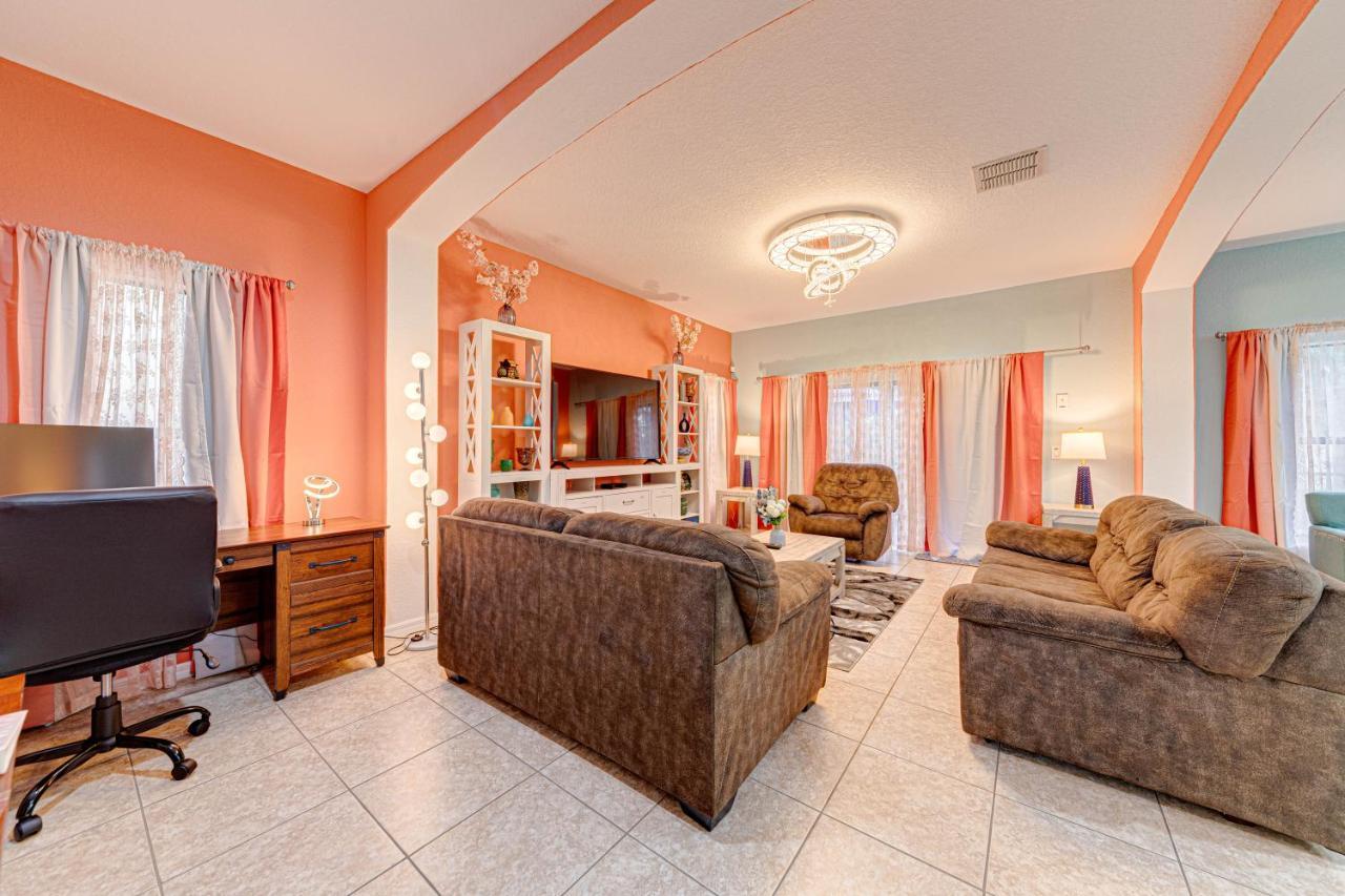 Affordable 4 Bedroom Luxury Villa Near Disney/Private Pool/Arcade/Game Room Орландо Экстерьер фото
